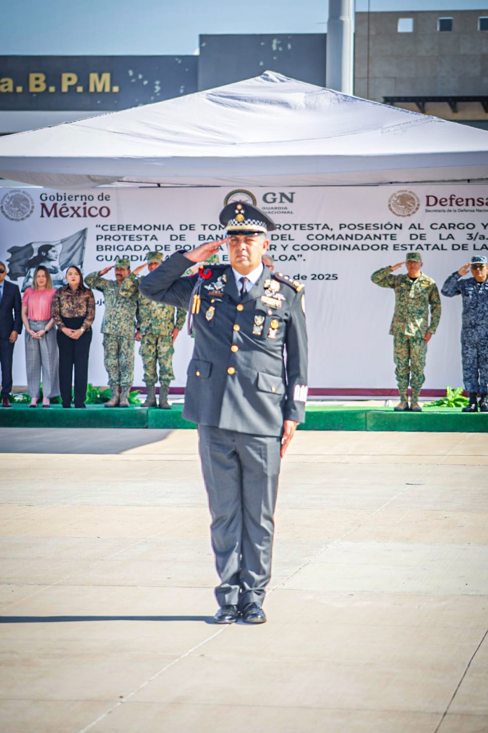 Julices Julian Tadeo Gonzalez Calzada nuevo Coordinador de la GN en Sinaloa
