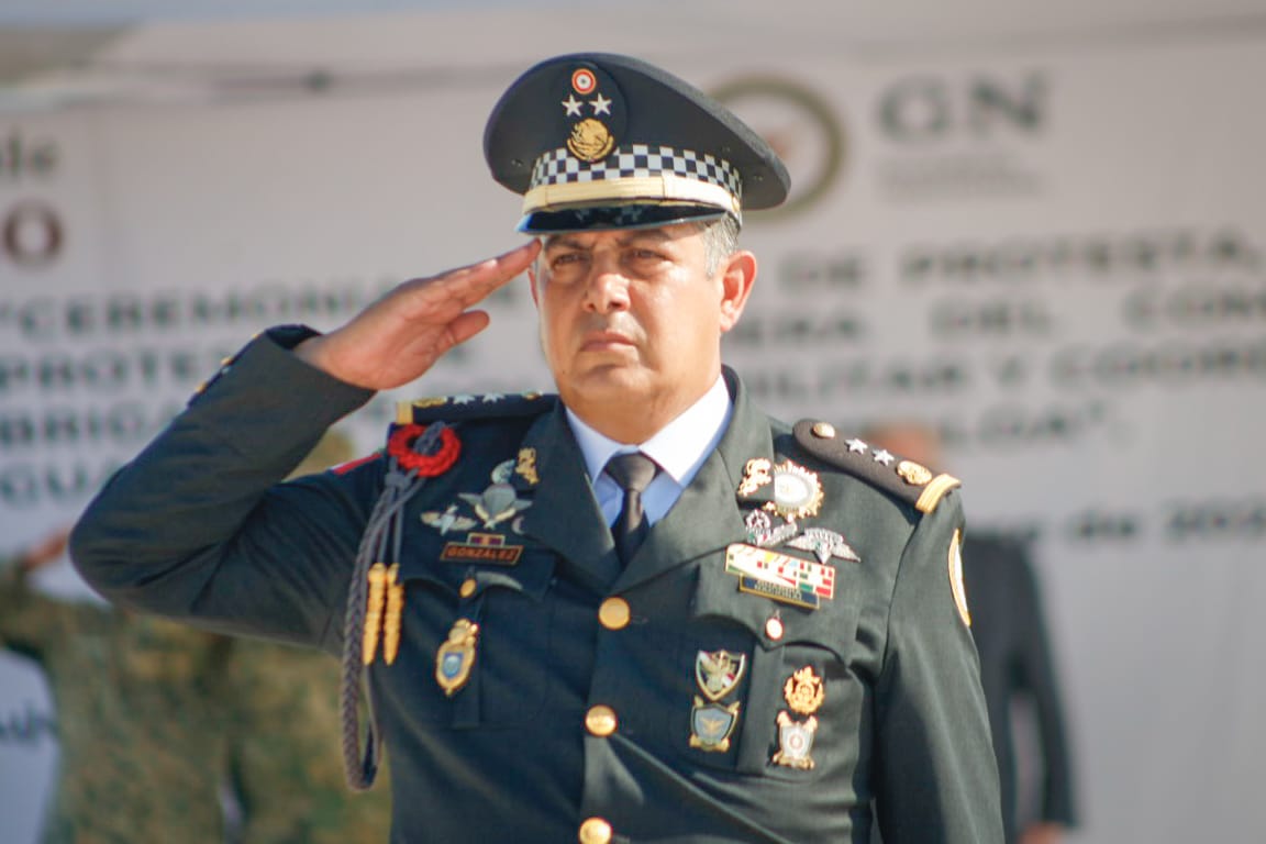 Julices Julian Tadeo Gonzalez Calzada nuevo Coordinador de la GN en Sinaloa