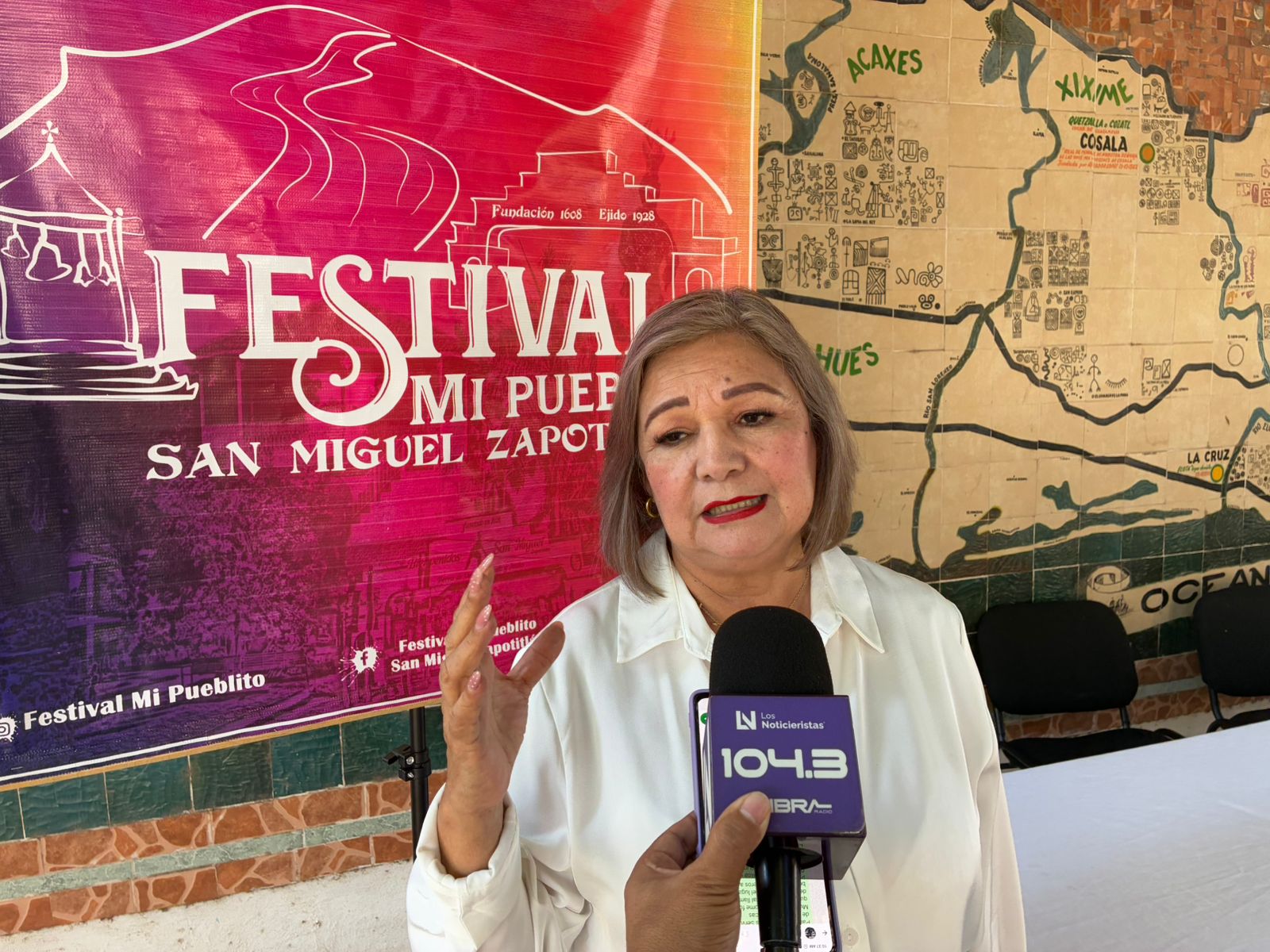 Maria Teresa Flores Heredia directora del Instituto Municipal de Arte y Cultura