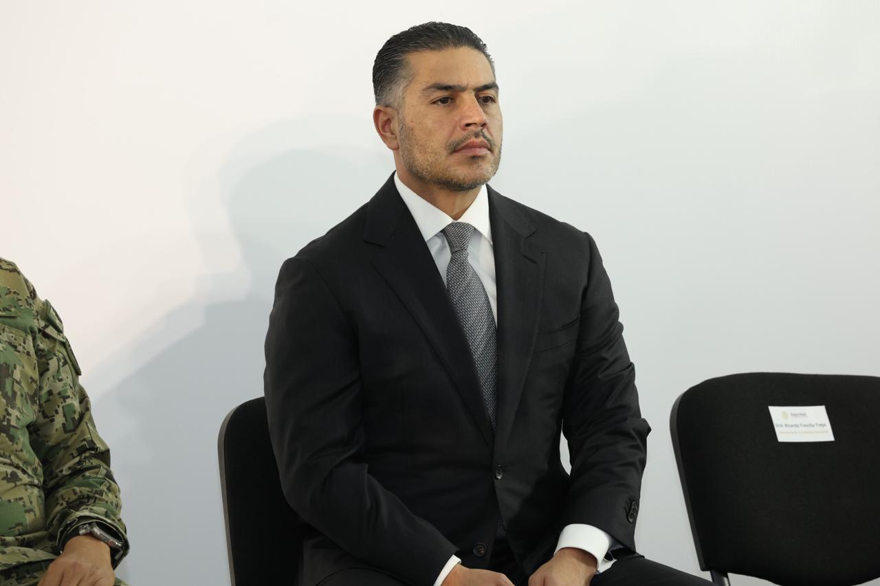 Omar García Harfuch en conferencia de prensa