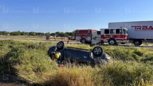 Accidente sobre la carretera Villa Unión-Concordia
