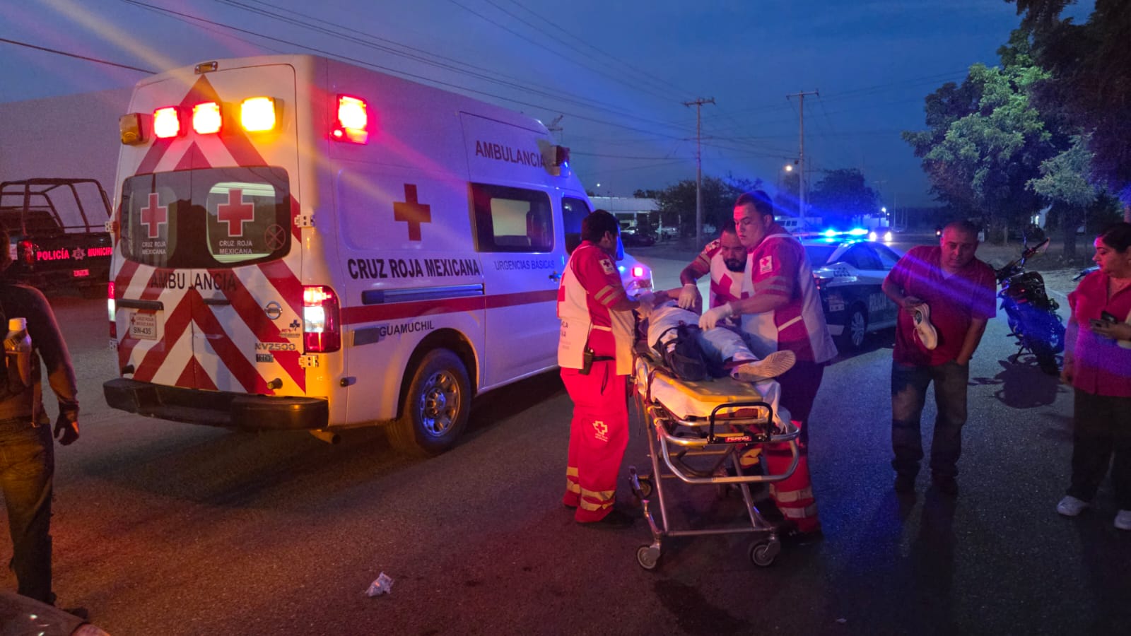 Estudiantes heridas tras accidente en Guamúchil