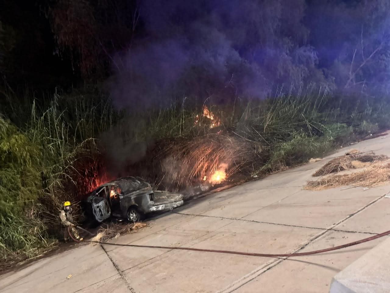 Accidente en Malecón de Guasave