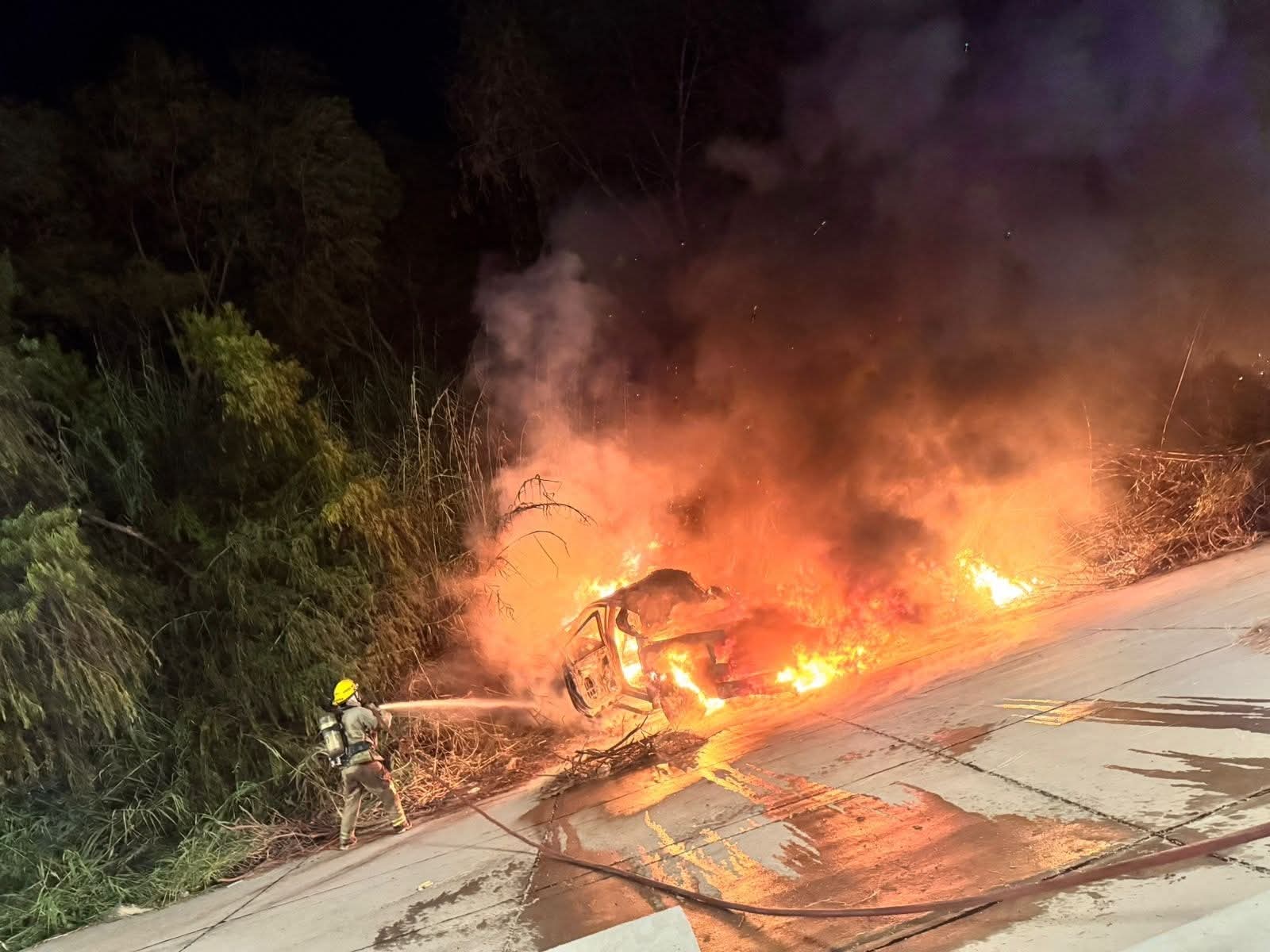 Accidente en Malecón de Guasave
