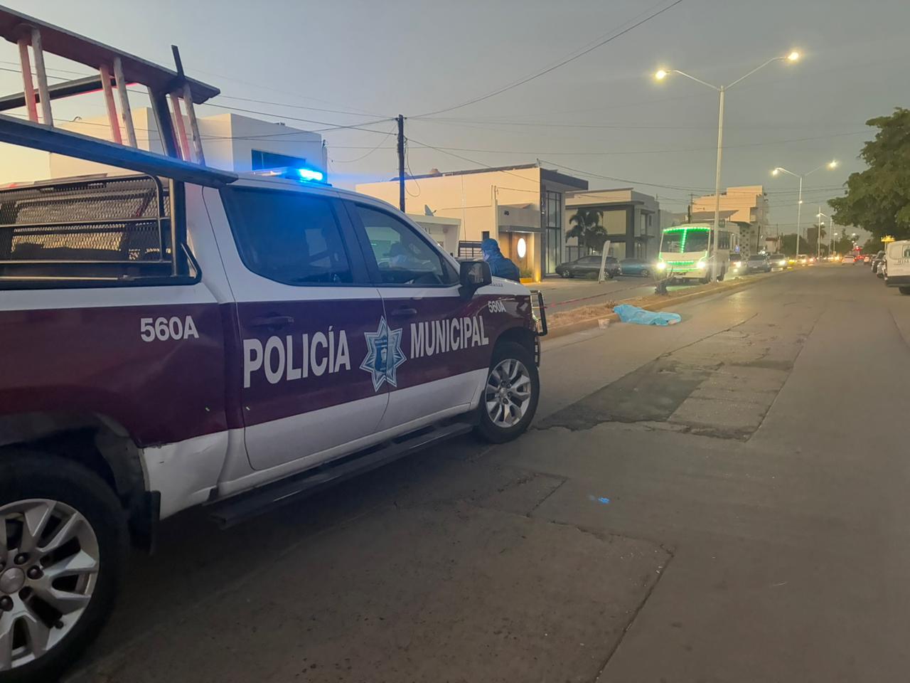 Adulto mayor fallece en el bulevar Río Fuerte de Los Mochis, Sinaloa