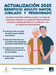 Adultos mayores aprovechan tarifa social de Jumapam