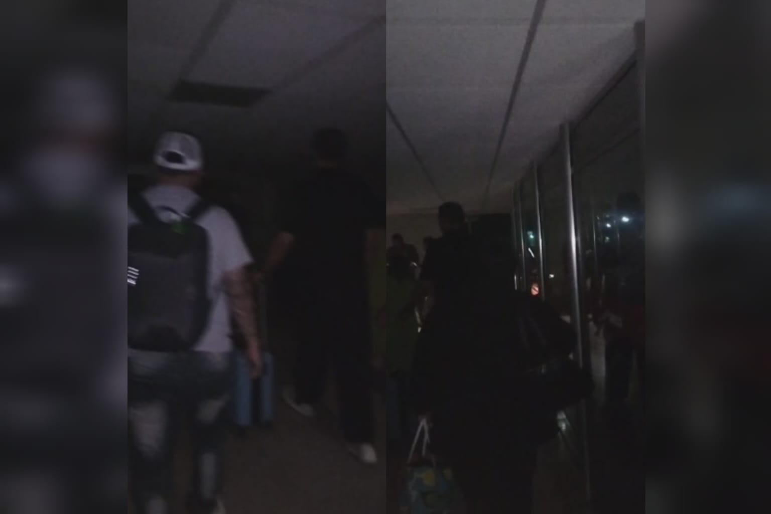 Aeropuerto de Mazatlán sin luz
