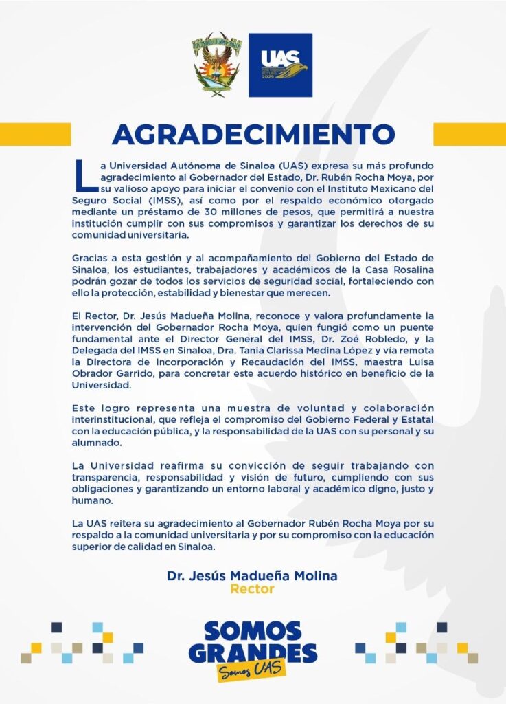 Agradecimiento