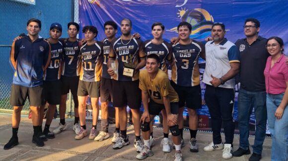 Las Águilas UAS dominan la Copa Pacífico de Voleibol de sala en Mazatlán