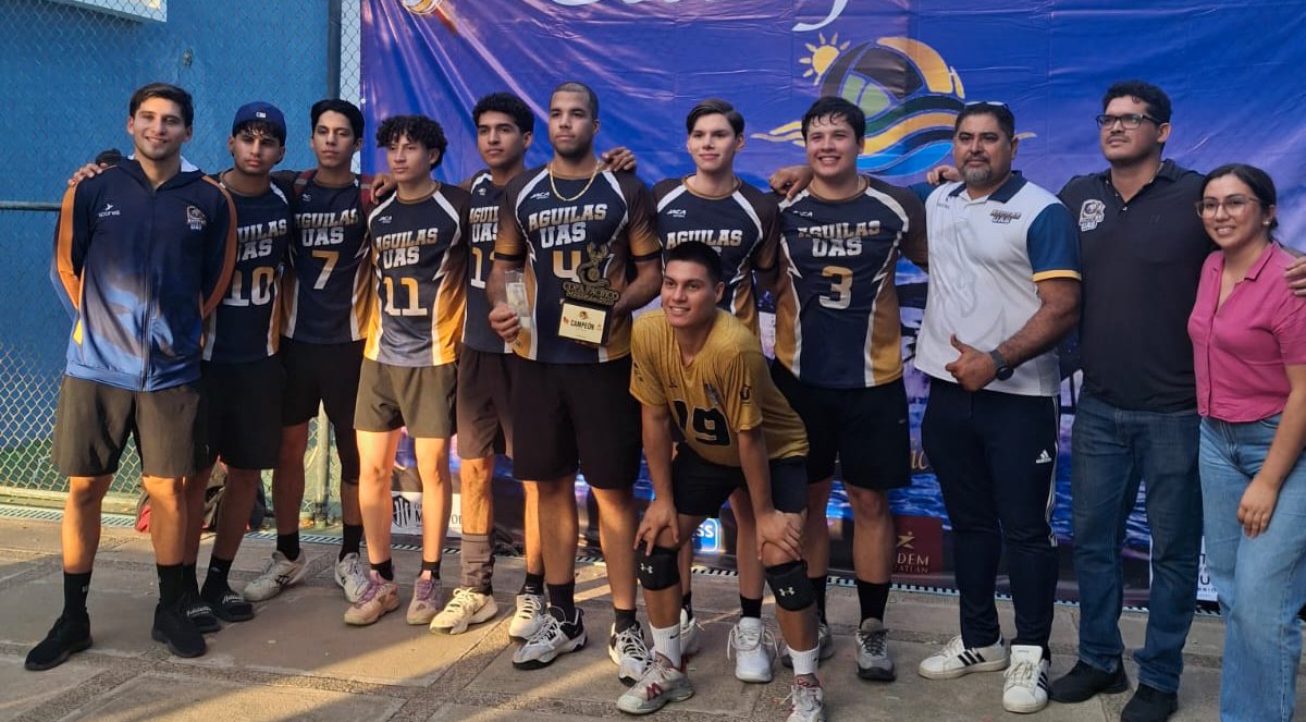 aguilas uas dominan la copa pacifico de voleibol de sala en mazatlan
