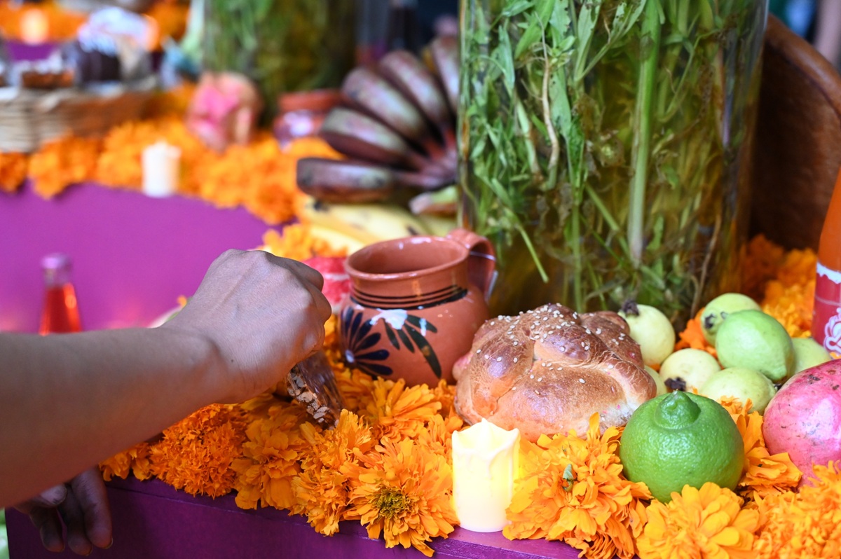 Altar de Día de Muertos de Palacio Nacional