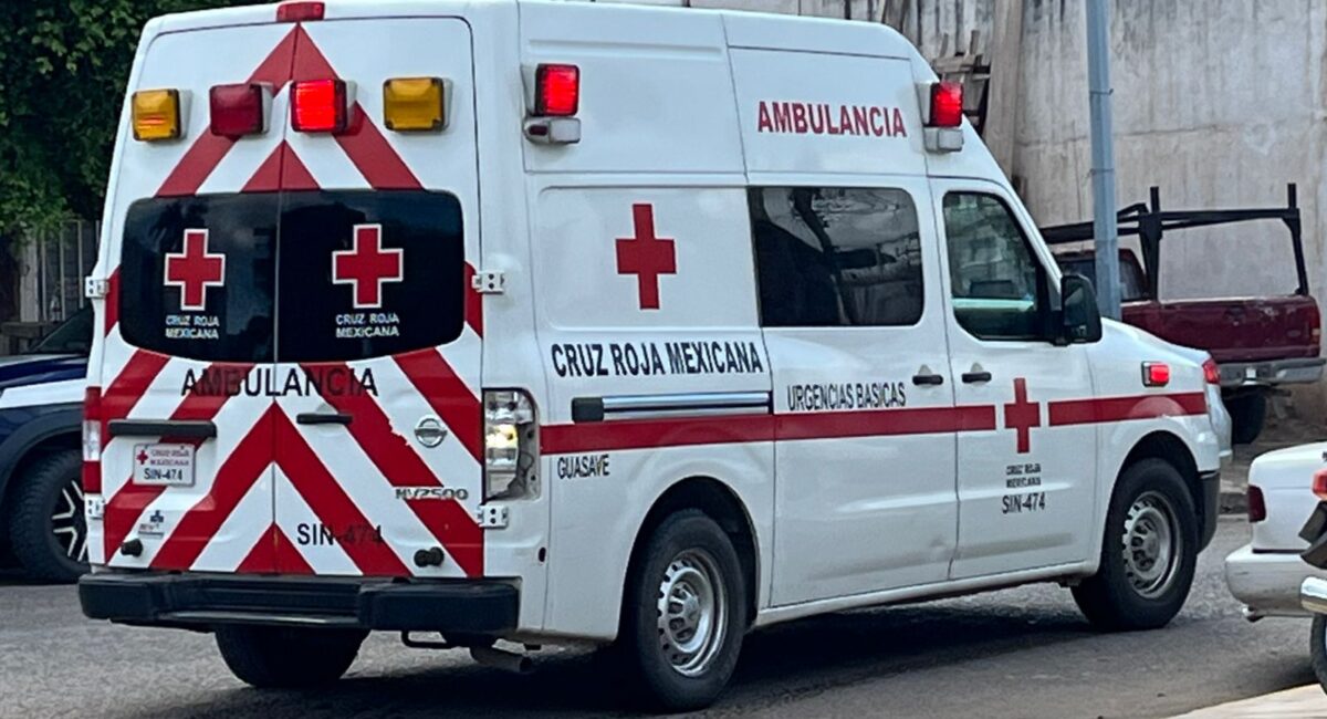 Registran cuatro accidentes viales en Guasave; motociclista termina en el hospital