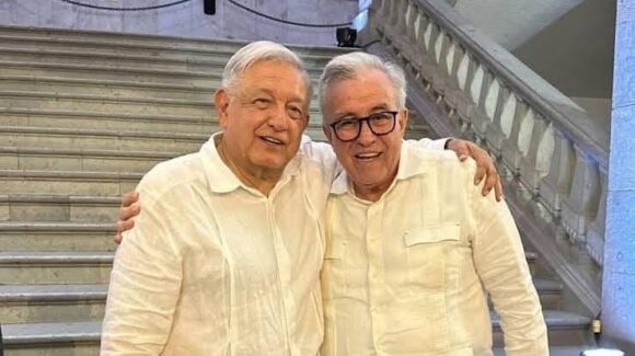 “Desde Sinaloa caminamos con los principios que usted sembró”: Rocha felicita a AMLO por su cumpleaños