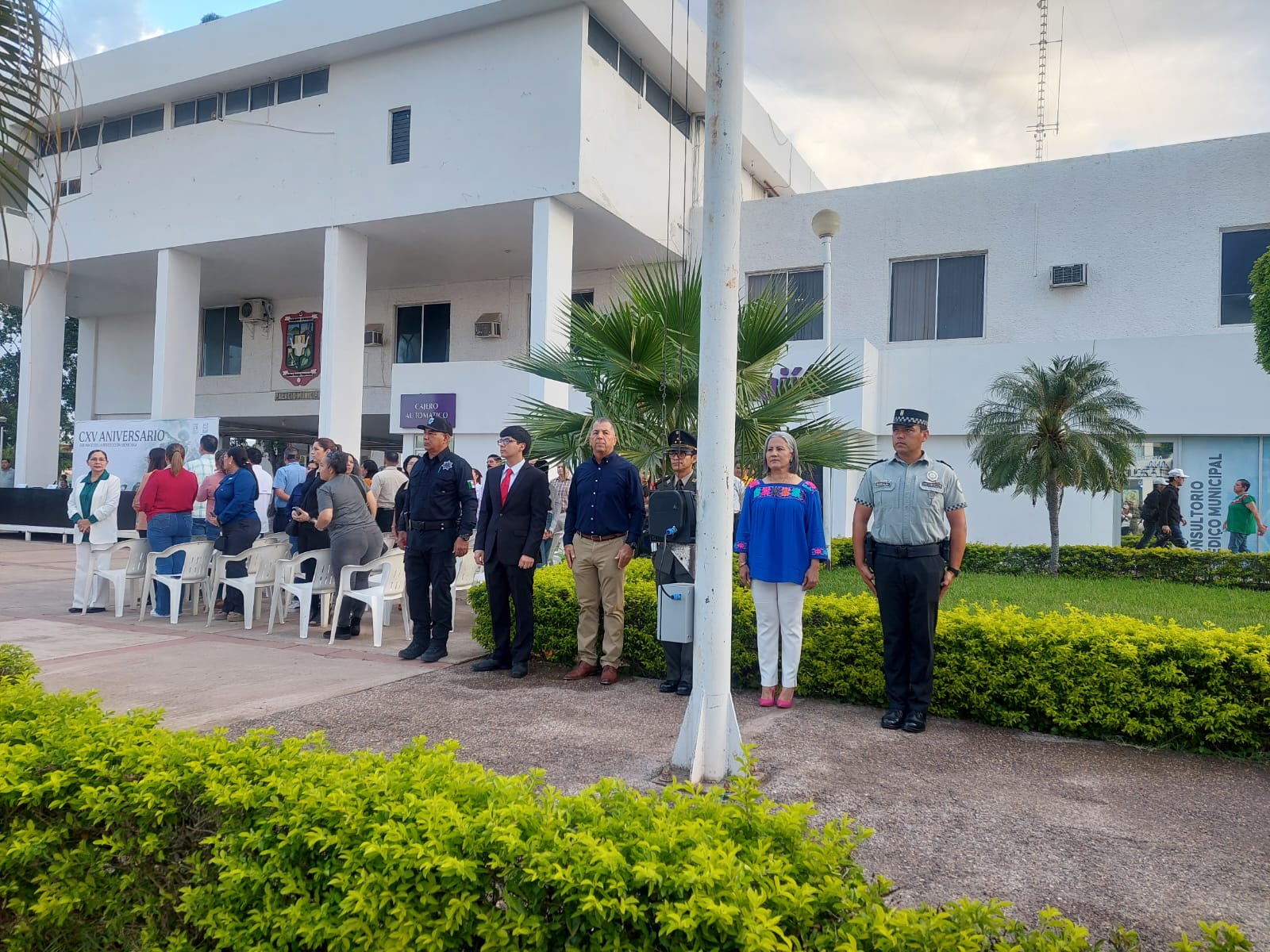 Autoridades de Salvador Alvarado conmemoran el 115 aniversario del inicio de la Revolución Mexicana