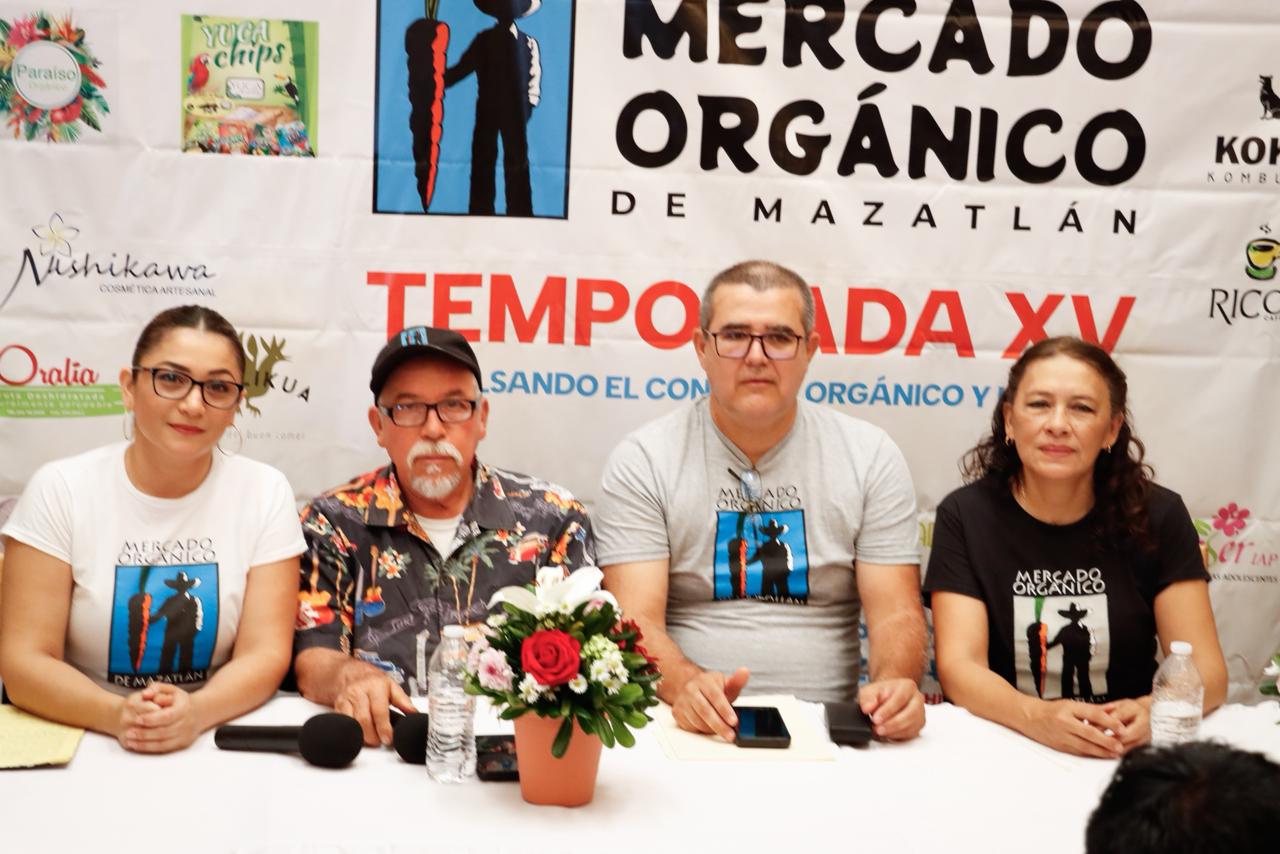 Anuncian el arranque del Mercado Orgánico en Mazatlán, Sinaloa