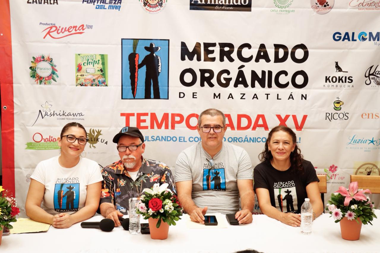 Anuncian el arranque del Mercado Orgánico en Mazatlán, Sinaloa