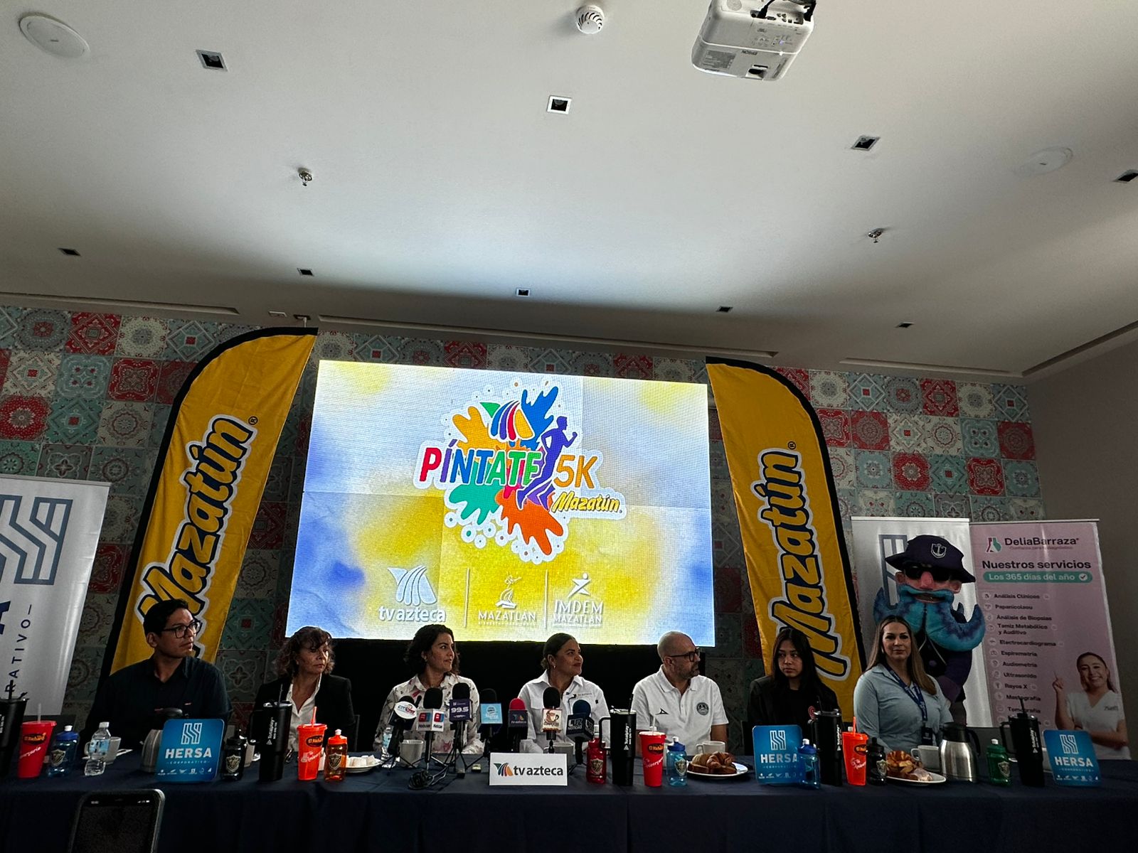 Anuncian la carrera Píntate 5K en Mazatlán, Sinaloa