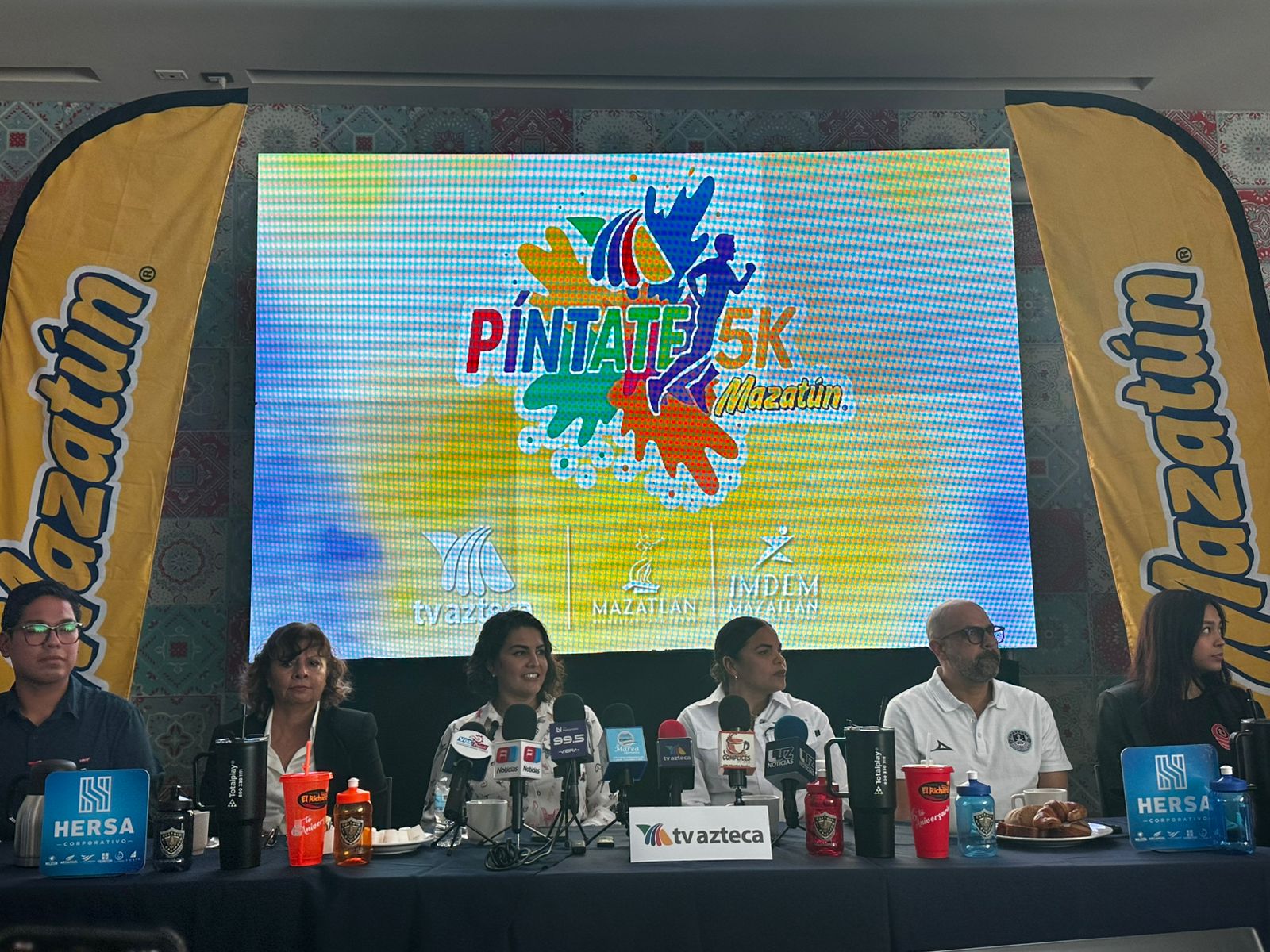 Anuncian la carrera Píntate 5K en Mazatlán, Sinaloa