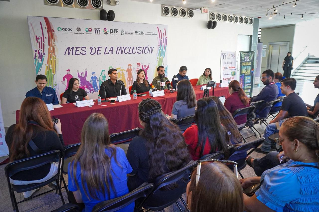 Anuncian actividades por el Mes de la Inclusión 2925 en Culiacán, Sinaloa
