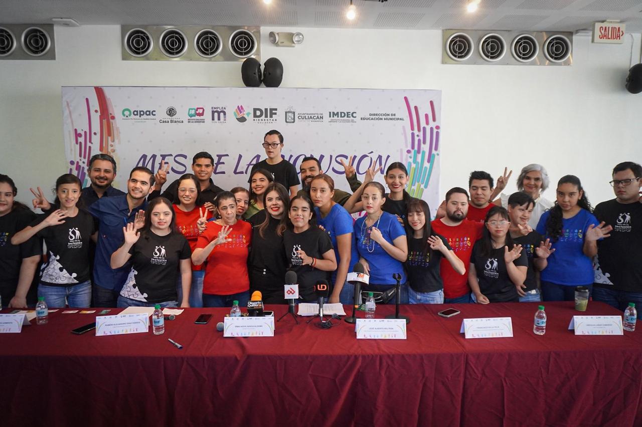 Anuncian actividades por el Mes de la Inclusión 2925 en Culiacán, Sinaloa