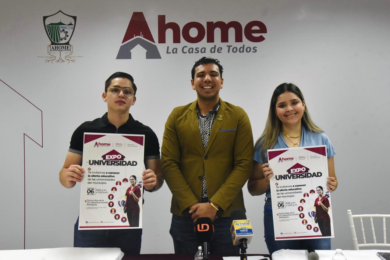 Anuncian Expo Universidad Ahome 2025 para los jóvenes