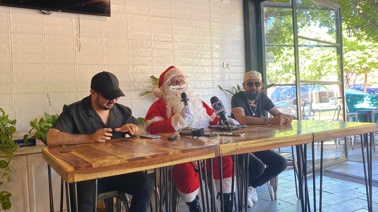 Anuncian el evento "Santa Claus en Concierto" en Guasave, Sinaloa