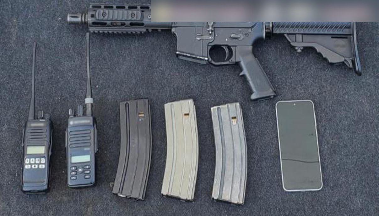 arma decomisada a detenidos en mazatlan y culiacan