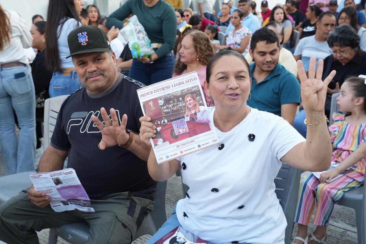 Asamblea informativa de Tere Guerra en Concordia
