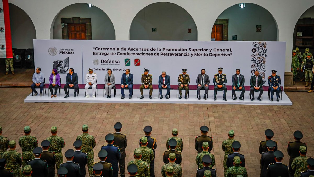 ascenso a 72 elementos del ejercito fuerza aerea y guardia nacional ceremonia