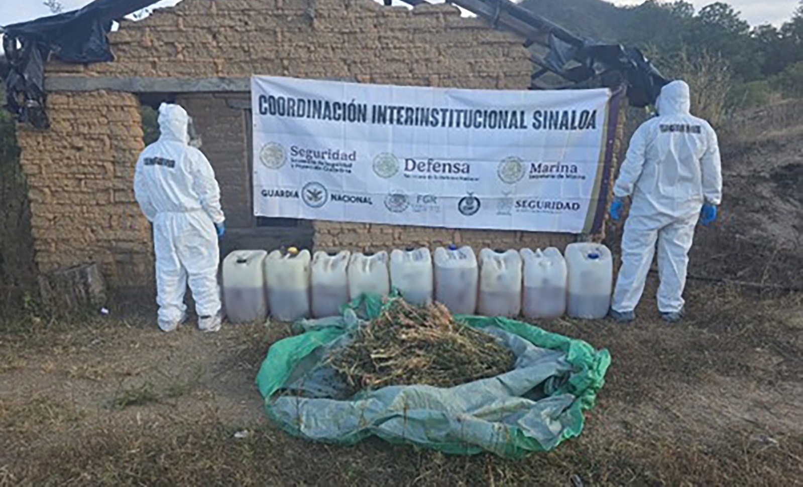 Asegurado tras operativo en la sierra de Choix, Sinaloa