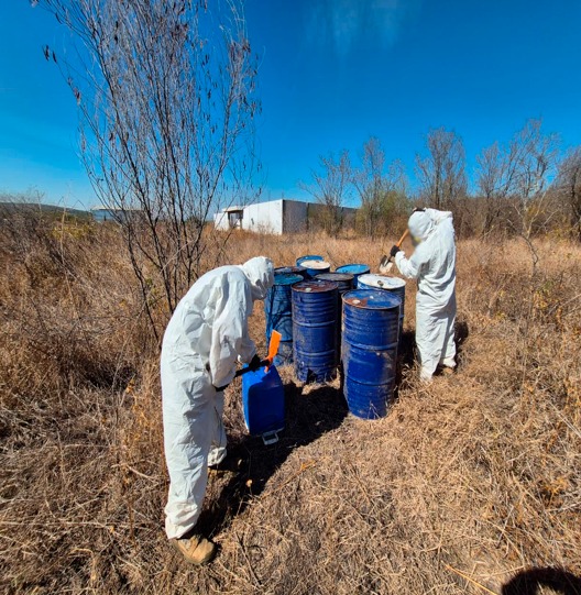 aseguran arma y explosivo en badiraguato y destruyen laboratorio