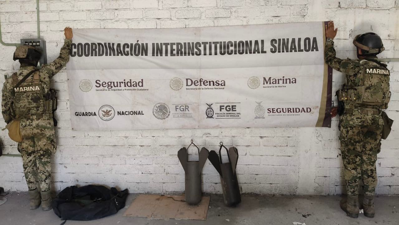 Fuerte arsenal aseguran en Escuinapa