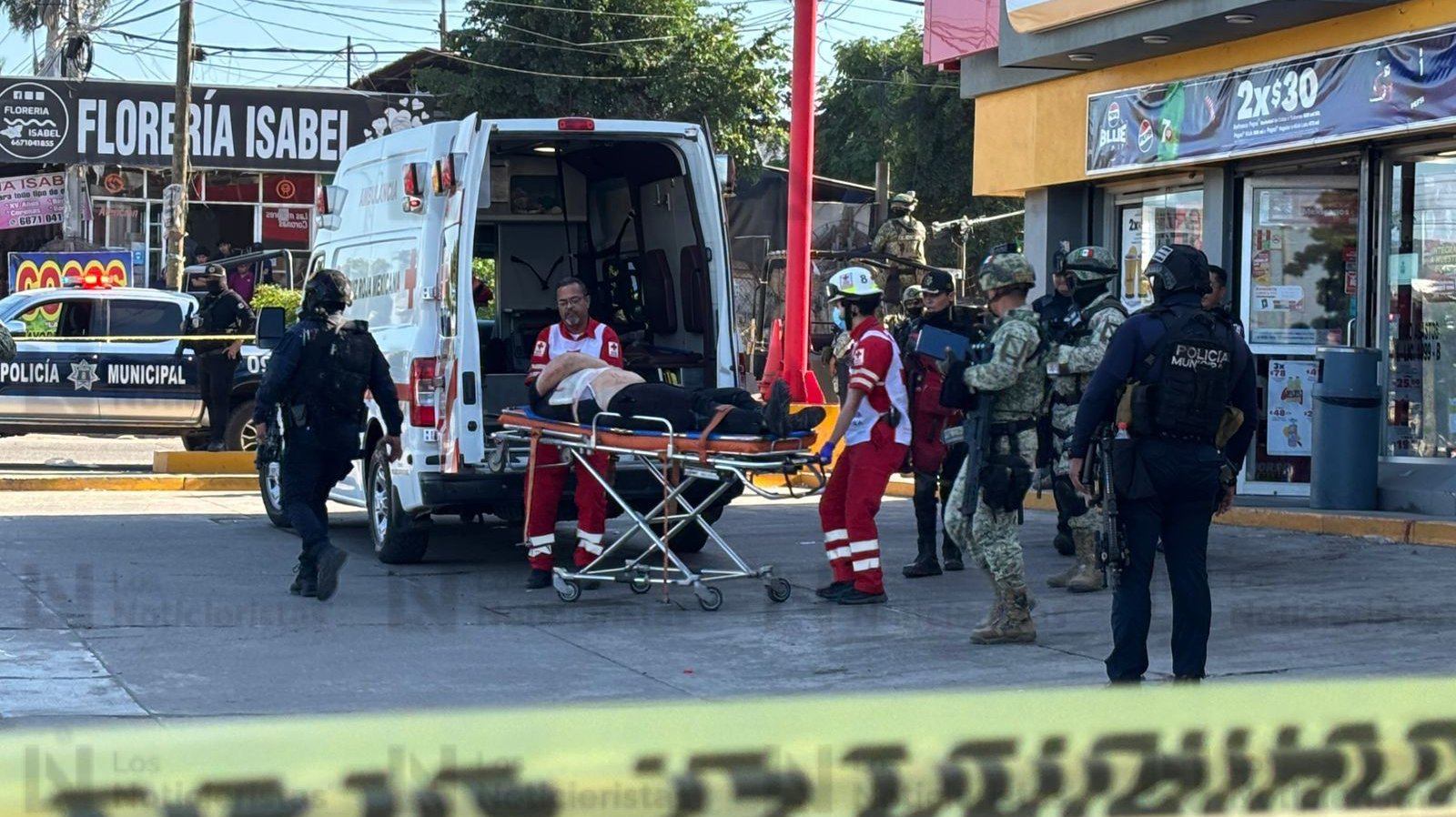 ataque a balazos a march en culiacan herido