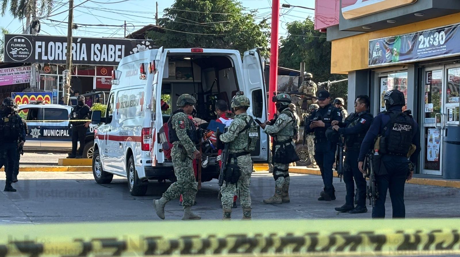 ataque a balazos a march en culiacan lesionado