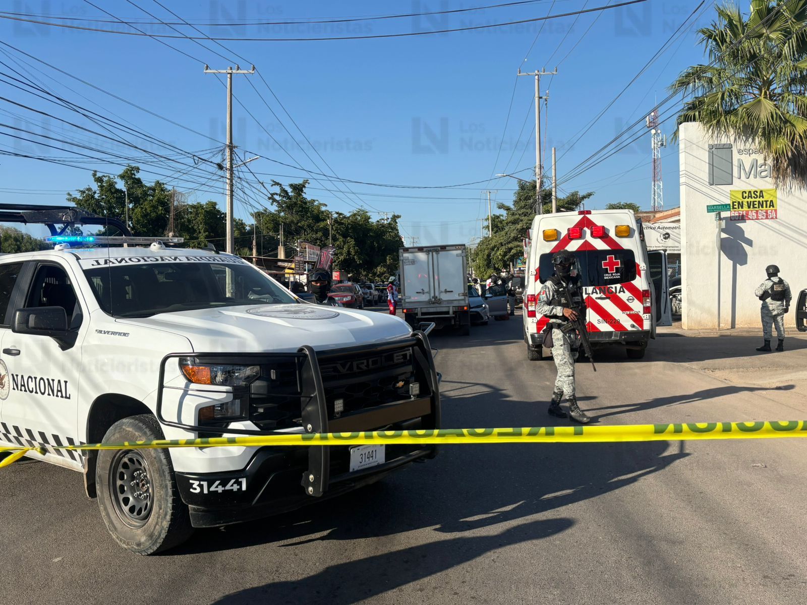 Se registra ataque a balazos contra un automóvil en Las Cucas, Culiacán
