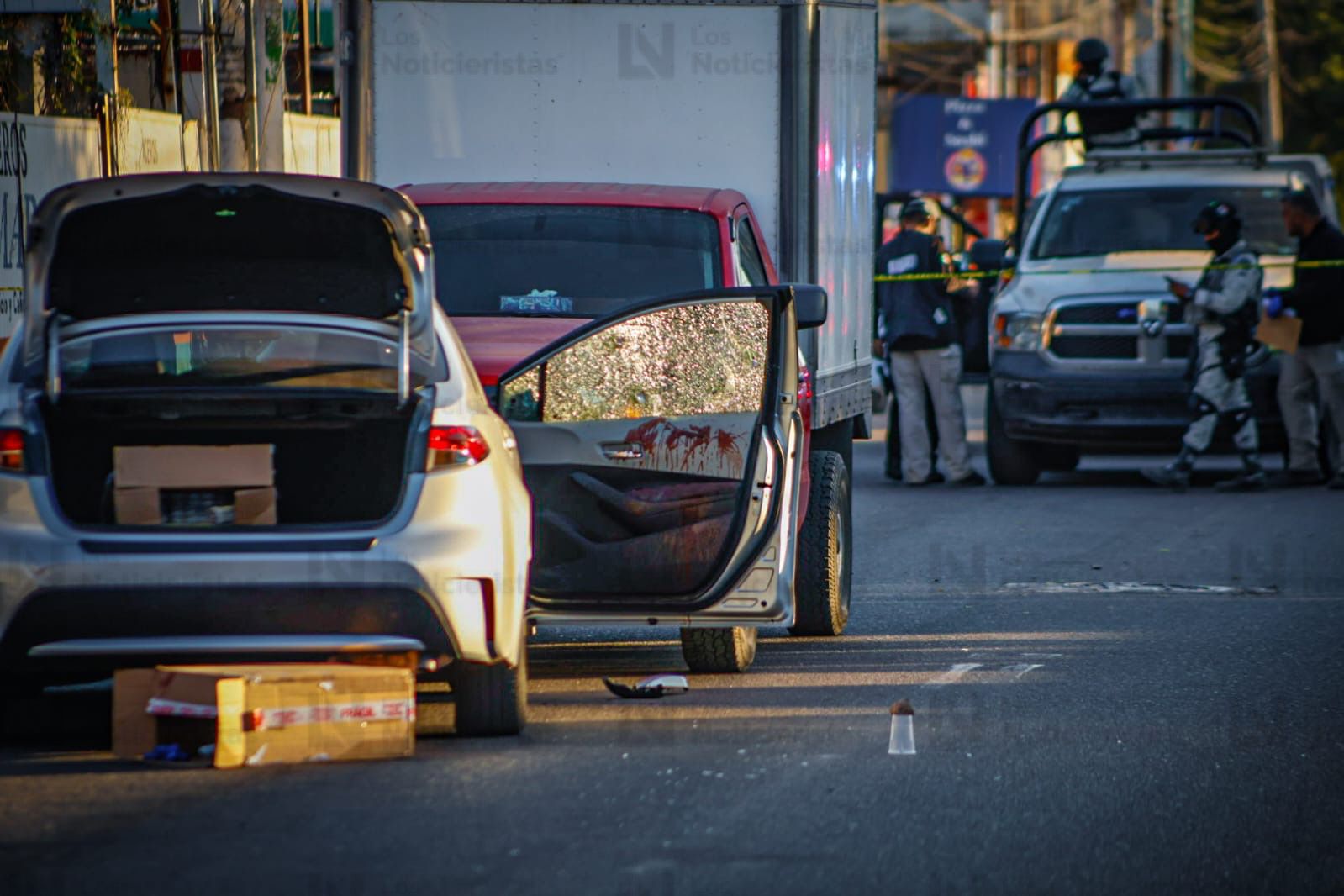 Ataque a balazos contra un automóvil en Las Cucas, Culiacán