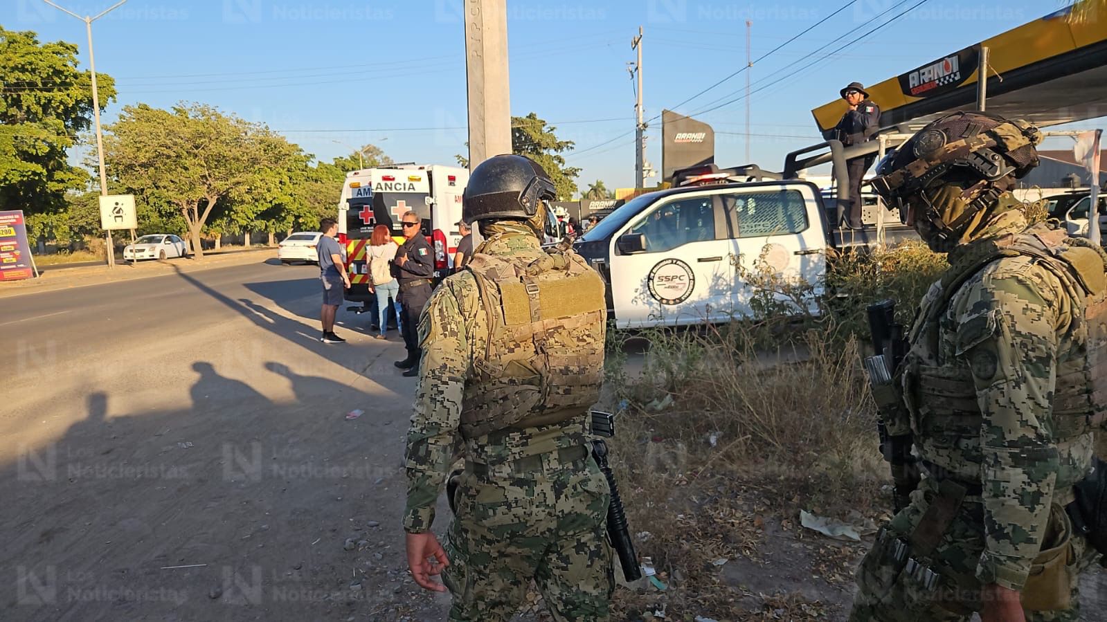 Ataques a balazos en el sector Bachigualato, Culiacán, Sinaloa, dejan lesionados
