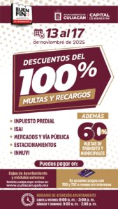 Llega el Buen Fin al Ayuntamiento de Culiacán