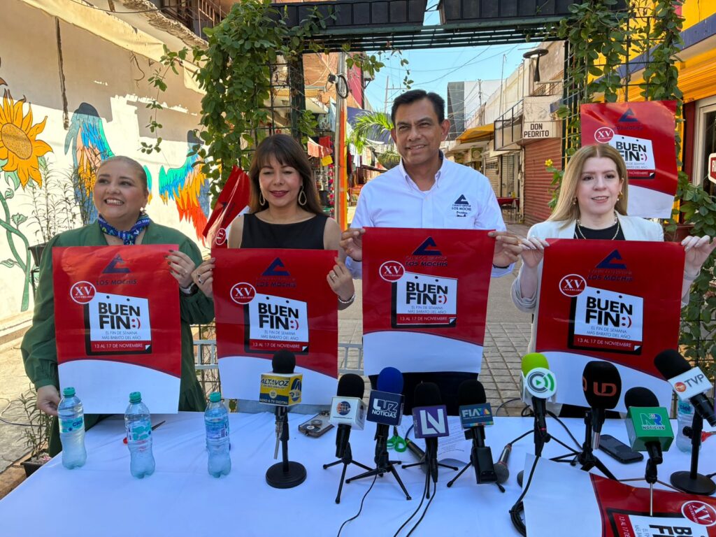inauguración del Buen Fin en el centro de Los Mochis