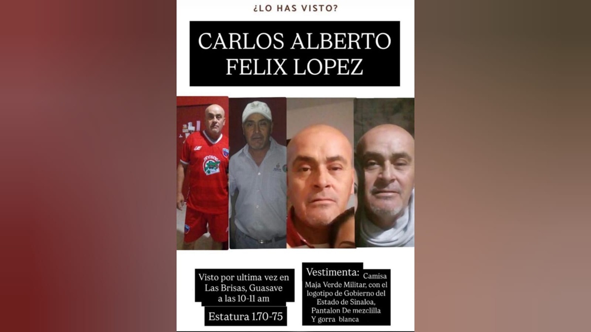 Buscan a Carlos Alberto Félix López en Guasave