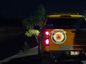 Búsqueda de menor desaparecido en canal de Alto del Coyote, Culiacán, Sin.