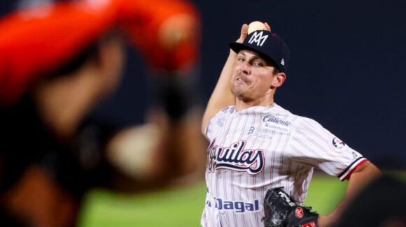CJ Van Eyk es el pitcher de la semana en la Liga Mexicana del Pacífico 2025-26