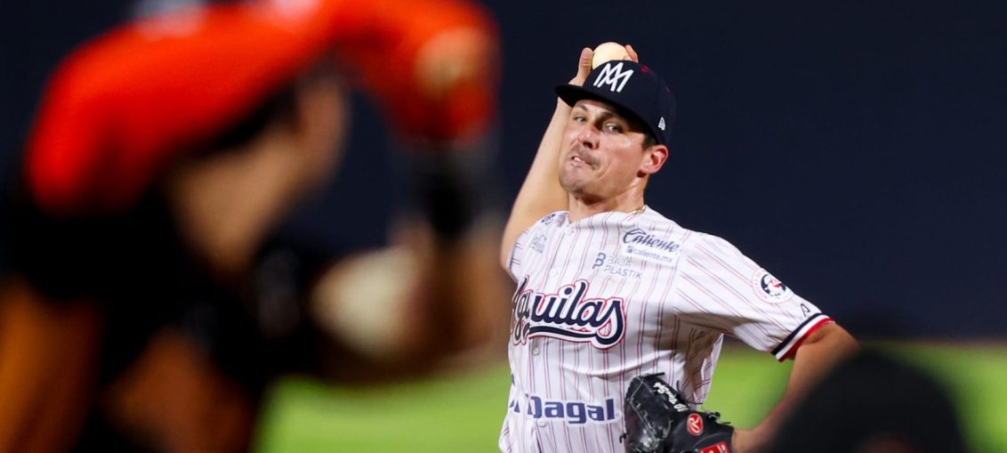 cJ van eyk es el pitcher de la semana en la lmp