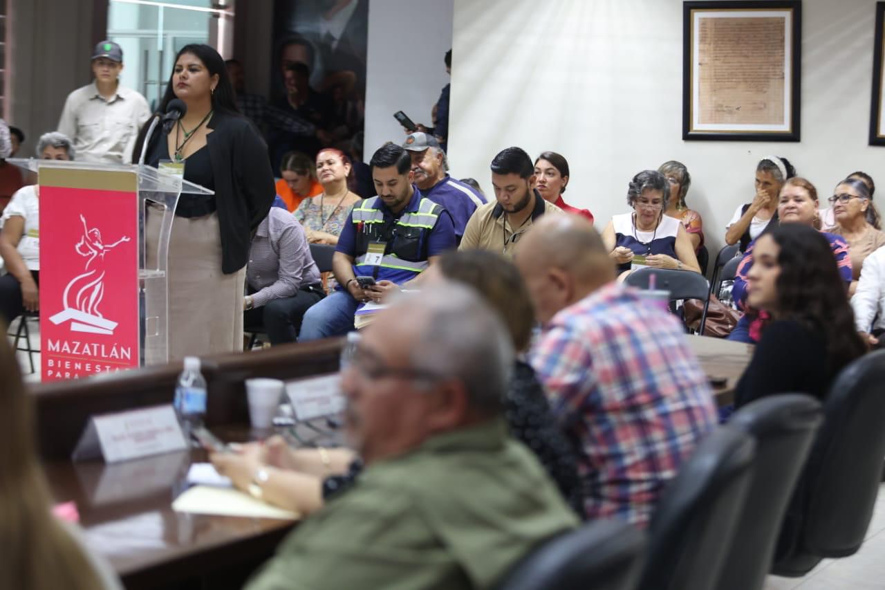 Llevan a cabo la última sesión de Cabildo Abierto de 2025 en Mazatlán, Sinaloa
