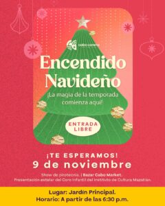 Encendido Navideño en Plaza Cabo Carena