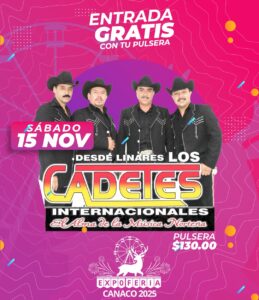 Cadetes de Linares en la Expo Feria Canaco Mazatlán 