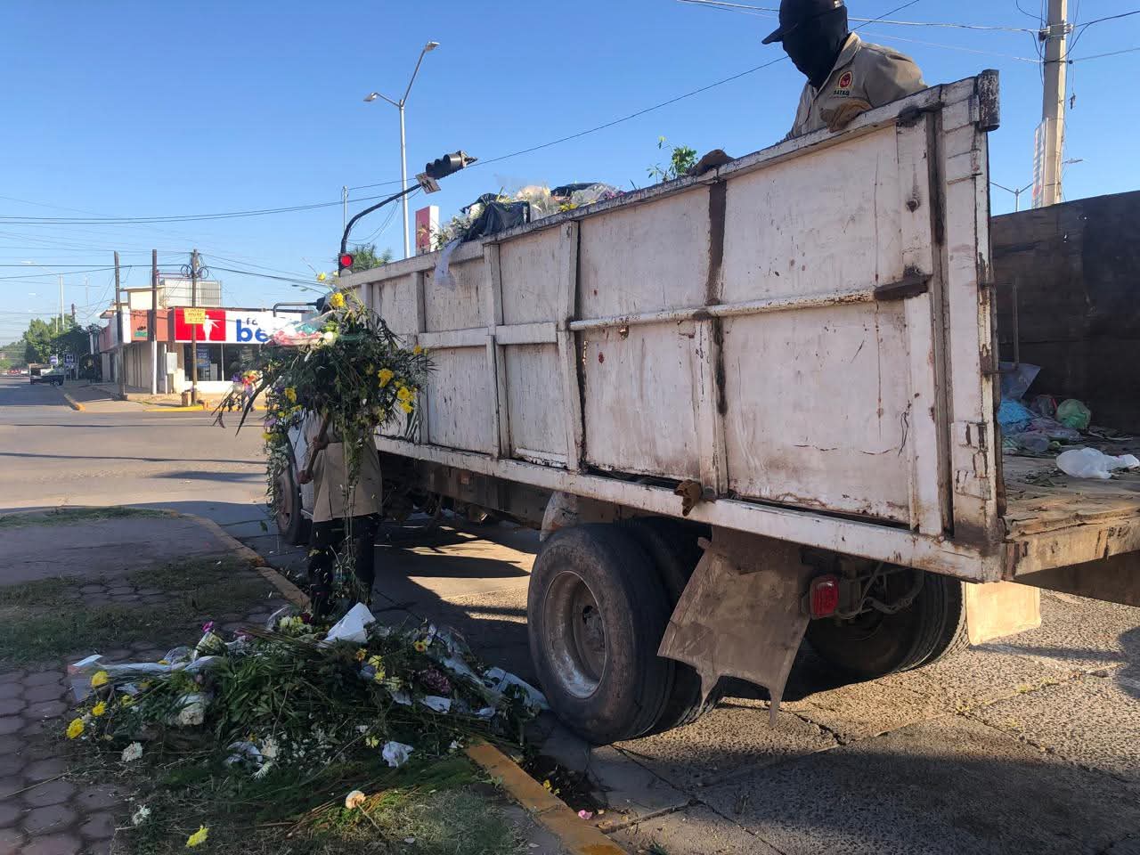 Camión recolector de basura