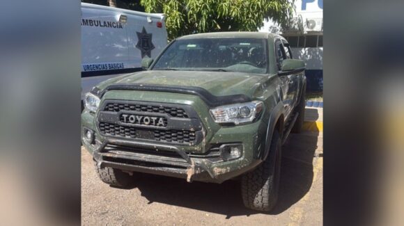 Recuperan en Culiacán, Sinaloa, una camioneta “gabacha” con cargadores de arma larga y cartuchos