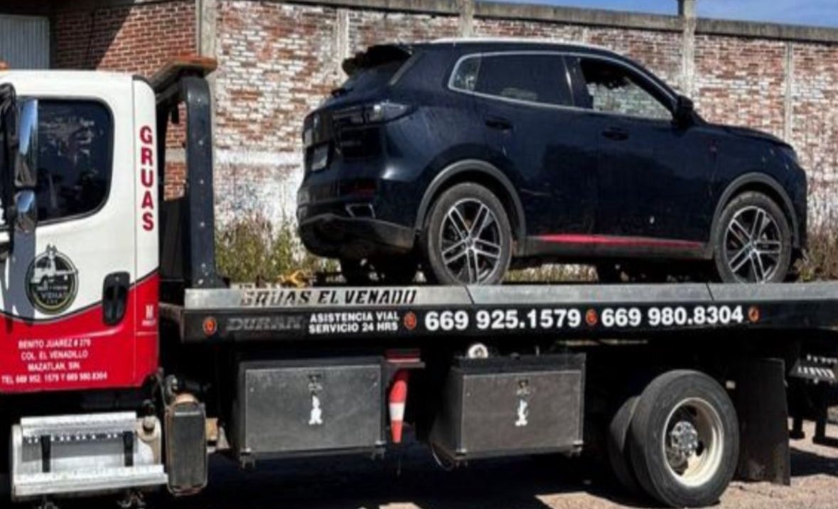 camioneta robada en concordia sinaloa