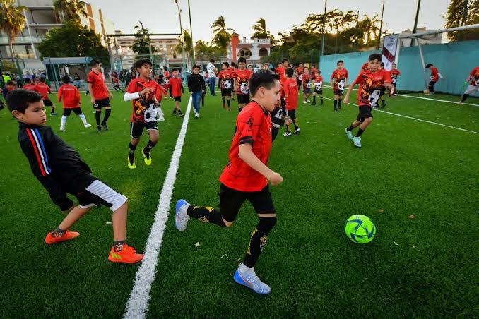 Cancha deportiva en Mazatlán, Sinaloa